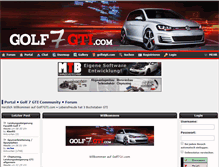 Tablet Screenshot of golfviigti.com